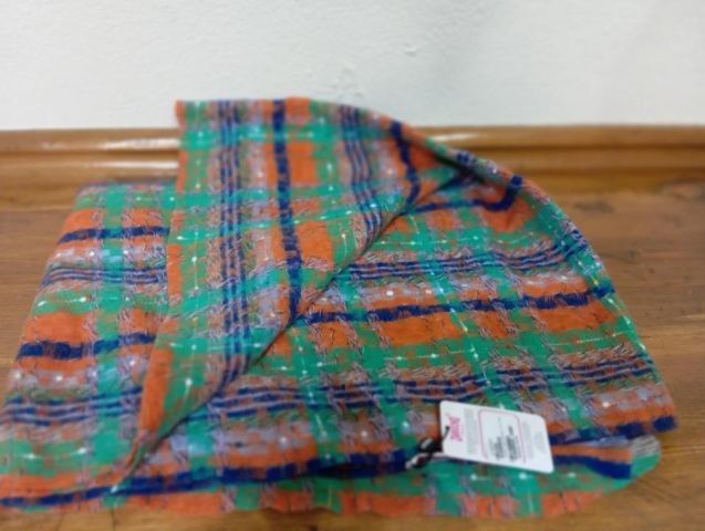 41000530 PASHMINA CUD.MAR. 65*190 100%P NARJ-VERDE