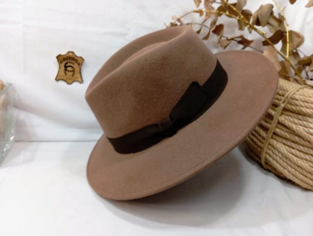 931N/CASHMERE/BEAVER SOMBRERO MARRÓN CLARO BEIRETS