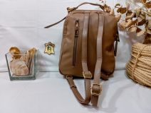 18614703-NON BOLSO MOCHILA SERRAJE TAUPE CARMELA